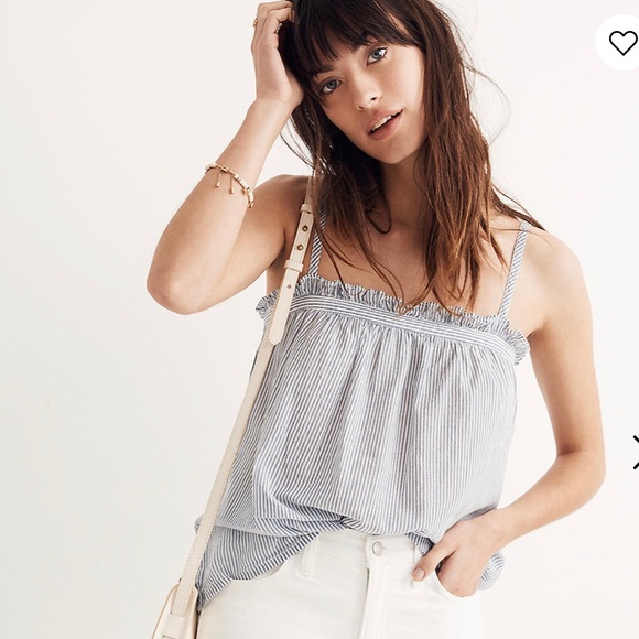 Madewell Tie-Strap Cami Small - Picture 1 of 7